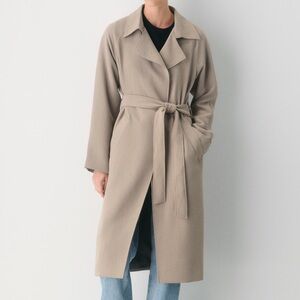 Aritzia - The Splendor Trench Coat - Crepette NOMAD TAUPE